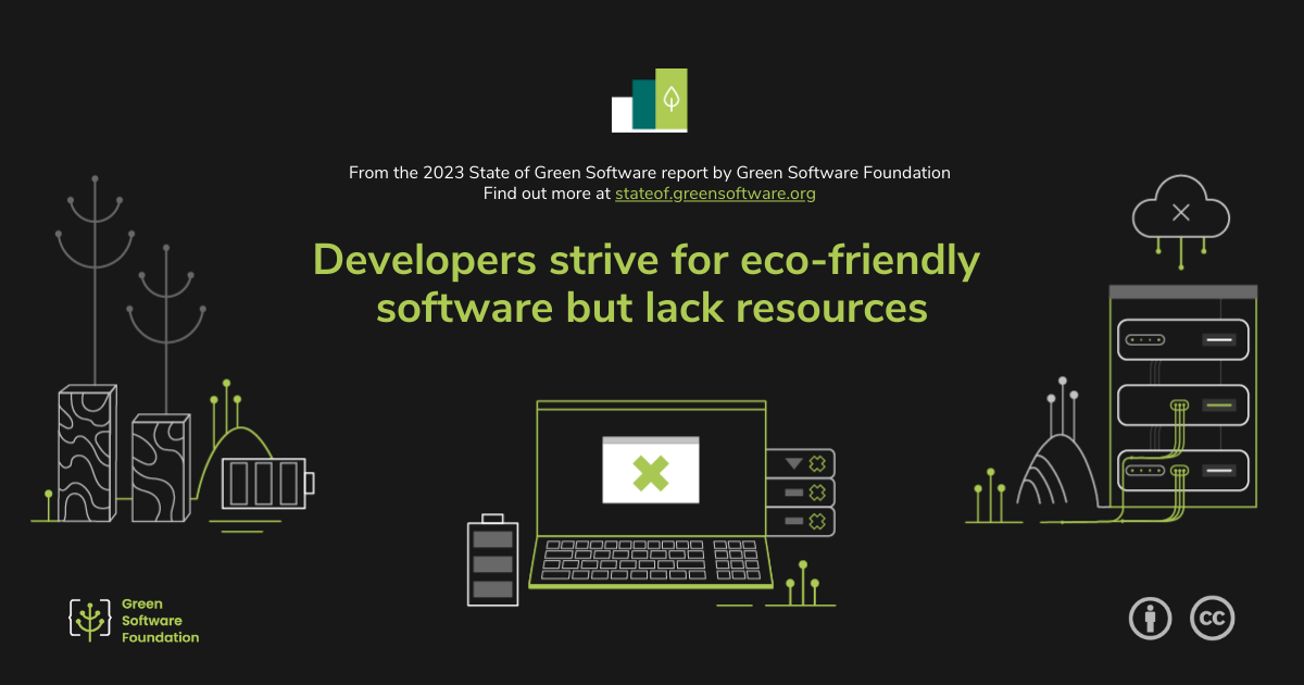 Developers strive for eco-friendly software but lack resources