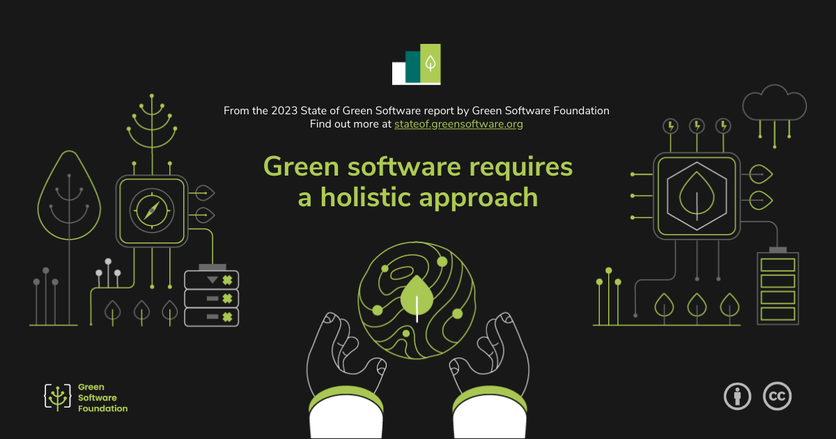 Green software requires a holistic approach